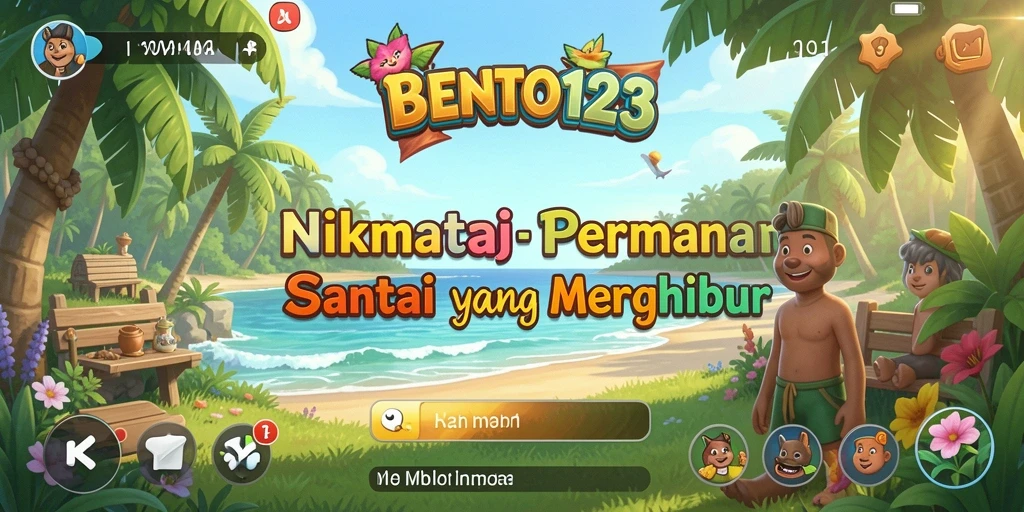 Tampilan menarik dari gameplay BENTO123 yang santai dan menghibur.