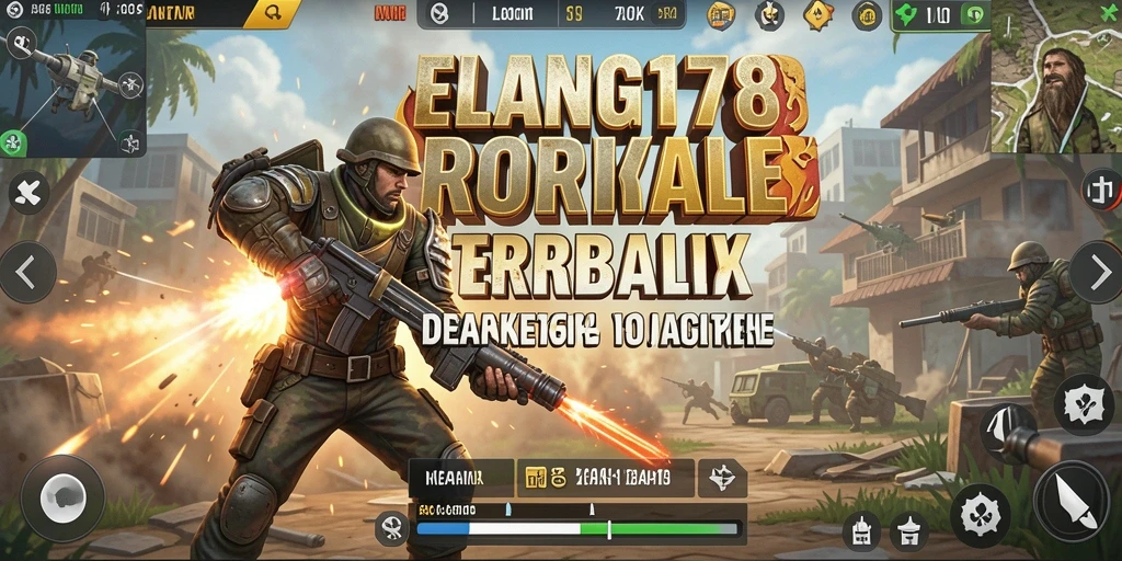 Gameplay Battle Royale intens dan mengasyikkan di ELANG178.