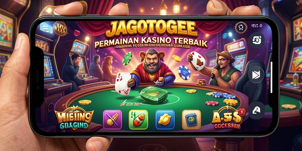 Screenshot gameplay JAGOTOGEL menampilkan suasana kasino yang menarik.