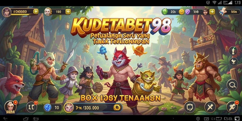 Gambaran menakjubkan gameplay petualangan KUDETABET98.