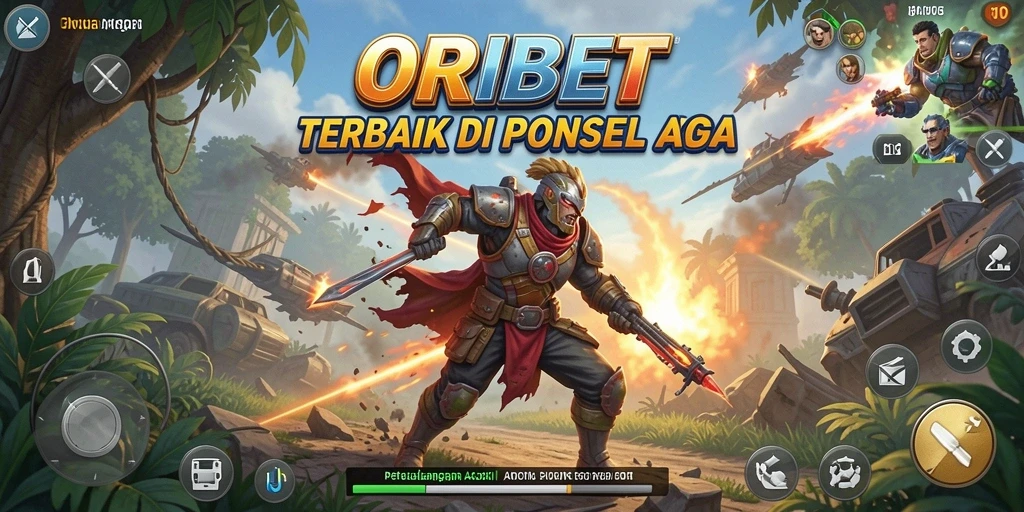 Tangkapan layar ORIBET menunjukkan aksi seru dalam gameplay.