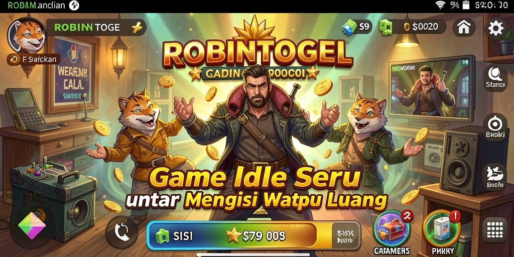 Tampilan menarik dari gameplay ROBINTOGEL yang menyenangkan.