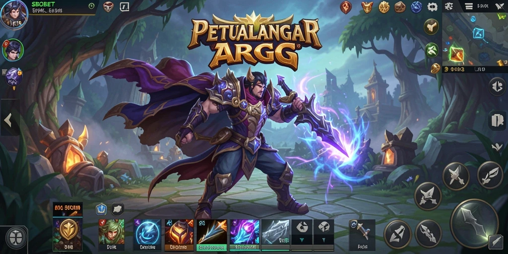 Screenshot SBOBET menampilkan aksi mendebarkan dalam pertarungan ARPG.