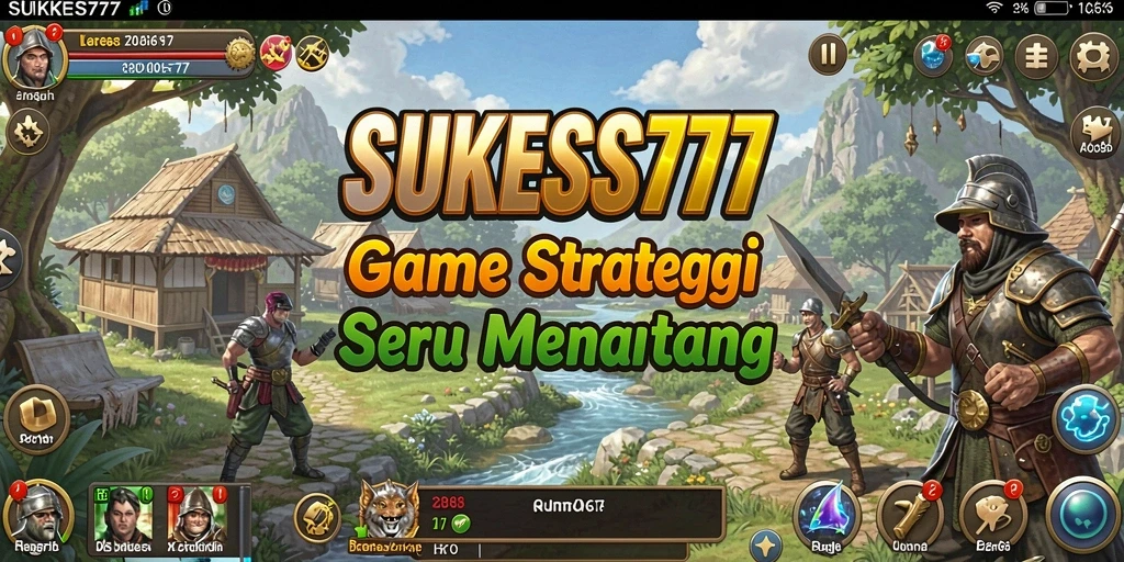 Tangkapan layar SUKSES777 menampilkan aksi strategi yang mendebarkan.