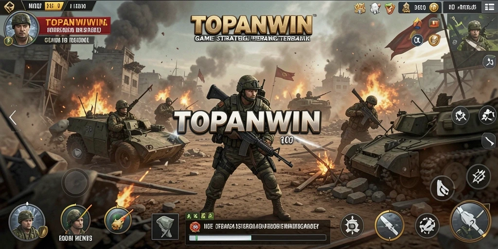 Screenshot utama dari gameplay SLG yang intens dan penuh strategi.