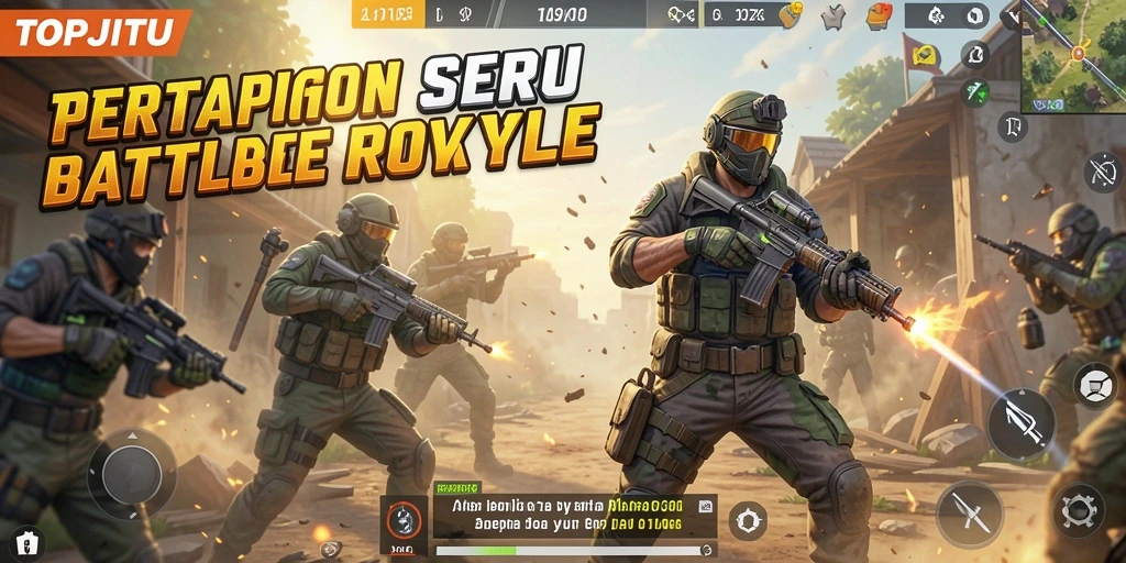Screenshot dari aksi seru gameplay di <strong>TOPJITU</strong>, taktikal dan mendebarkan.