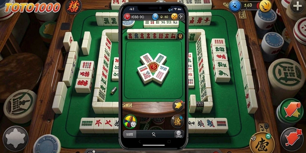Tampilan permainan Mahjong yang memukau di TOTO1000.