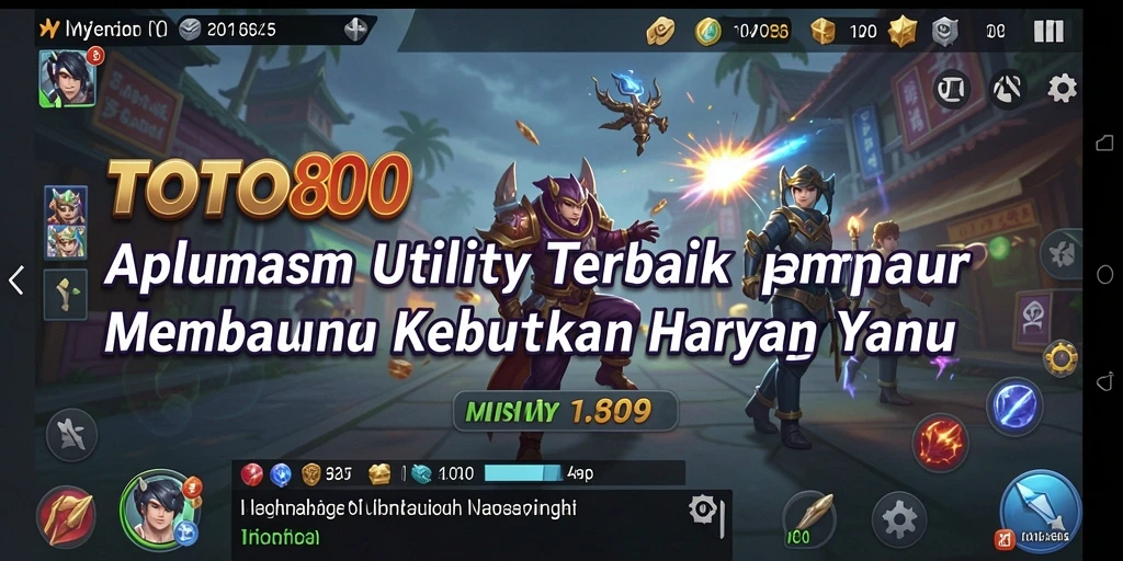 Tampilan aplikasi TOTO80 yang rapi dan fungsional.