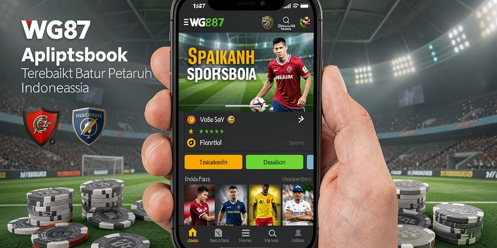 Screenshot gameplay WG87 yang menampilkan antarmuka sportsbook.